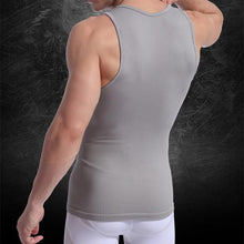 Men Muscle Fitted Body Shaper Boy Tight Stretch Vest Shirt Shapewear Casual Slimming Underwear  SM6