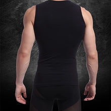 Men Muscle Fitted Body Shaper Boy Tight Stretch Vest Shirt Shapewear Casual Slimming Underwear  SM6