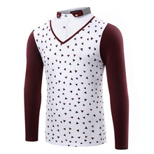 Men Polos Shirts Polos Men Casual Dress Polo Shirts Slim Long Sleeve Men Camisa Masculina SM6