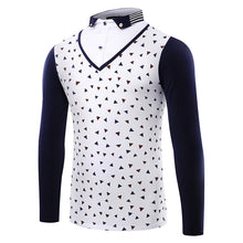 Men Polos Shirts Polos Men Casual Dress Polo Shirts Slim Long Sleeve Men Camisa Masculina SM6