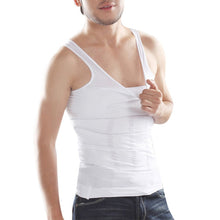 Men Shaper Vest Body Slimming Tummy Belly Waist Girdle Shirt Shapewear Underwear SM6