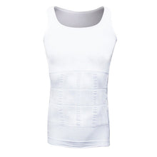 Men Shaper Vest Body Slimming Tummy Belly Waist Girdle Shirt Shapewear Underwear SM6