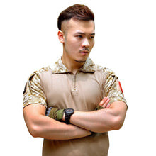 Men Army Combat Tactical T-shirts Military Short Sleeve Tops Camouflage Clothes CP ACU Tee Shirt Homme Multicamo SM6