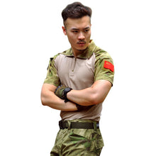 Men Army Combat Tactical T-shirts Military Short Sleeve Tops Camouflage Clothes CP ACU Tee Shirt Homme Multicamo SM6