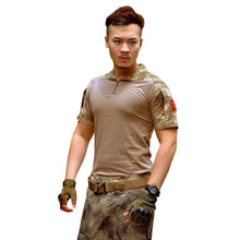 Men Army Combat Tactical T-shirts Military Short Sleeve Tops Camouflage Clothes CP ACU Tee Shirt Homme Multicamo SM6