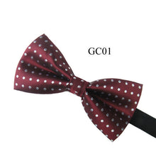 Men Tuxedo Classic Bowtie Woven Dots Bow Tie Necktie Novelty Wedding Adjustable SM6
