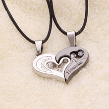 Men Women Lover Couple Necklace I Love You Heart Shape Pendant Necklaces Fashion Jewelry SM6