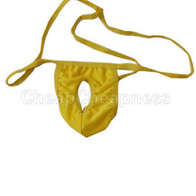 Men's Sexy Open G-string Pouch Mens T-back Panties Briefs Lovers Gay Toy Underwears For Sale SM6