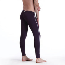 Men's Soft Long Johns Pants Warm Thermal Underwear Low Rise Underpants M L XL SM6