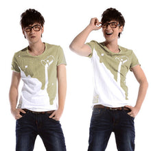 Men's 3D Designer Tees Shirt Short Sleeve T-shirts Milk Printed Cotton Plus Size Men Tshirt Homme SM6
