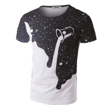 Men's 3D Designer Tees Shirt Short Sleeve T-shirts Milk Printed Cotton Plus Size Men Tshirt Homme SM6