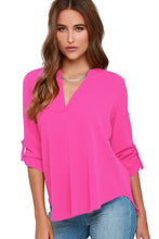 Multi Color Chiffon Long Sleeve T Shirt  White Casual Long Sleeve Top Loose  T Shirts For Wo SM6