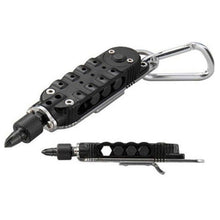 Multifunction Small Screwdriver Sets Mini EDC Tools Pocket Keychain Screwdriver With Phillips Slot Hex Screwdriver   LED Light SM6