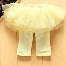0-3Years Baby Princess Girl Kids Tutu Skirt Culottes Leggings Gauze Pants Party Bow Skirts  SM6