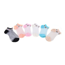 Anklets Socks Wowens Ladies Multicolor Sexy Frilly Lace Ruffle Short Ankle Socks SM6