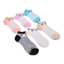 Anklets Socks Wowens Ladies Multicolor Sexy Frilly Lace Ruffle Short Ankle Socks SM6
