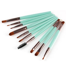 10pcss Pro Beauty Eye Shadow Eyeliner Cosmetic Makeup Brush Brushes Set Tool SM6
