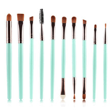 10pcss Pro Beauty Eye Shadow Eyeliner Cosmetic Makeup Brush Brushes Set Tool SM6