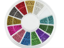 12 Colors Glitter Mix Color UV Gel Nail Art Acrylic Set SM6