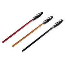 New 12pcs Make Up Brush Synthetic Fiber One-Off Disposable Eyelash Brush Mascara Applicator Wand Brush best deal SM6