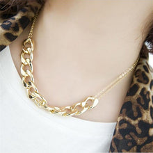 Charm two layer Chains Metal Gold Plated Circles Collar Pendant Necklace for Women Luxury Clavicle Necklaces SM6