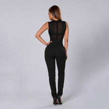 Elegant Womens Rompers Jumpsuit Sleeveless O Neck Long Playsuits Casual Solid Bodysuit SM6