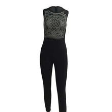 Elegant Womens Rompers Jumpsuit Sleeveless O Neck Long Playsuits Casual Solid Bodysuit SM6