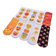 10 Styles Women 3D Printed Smiley Face Emoticons Emoji Amusing Ankle Socks Costume Accessories For Women SM6
