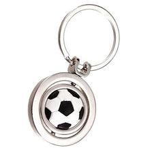 s 3D Sports Rotating Basketball football soccer Keychain Keyring Ring Key Fob Ball Gifts For Men  SM6
