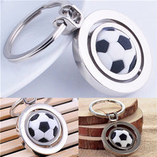 s 3D Sports Rotating Basketball football soccer Keychain Keyring Ring Key Fob Ball Gifts For Men  SM6
