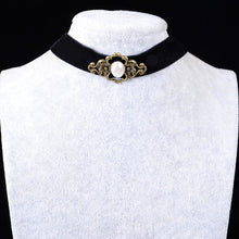 Charm Pendant Jewelry Women Vintage Black Velvet Retro Choker Collar Bib Necklace  SM6