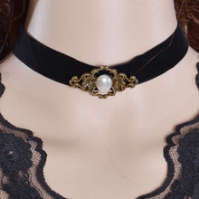 Charm Pendant Jewelry Women Vintage Black Velvet Retro Choker Collar Bib Necklace  SM6