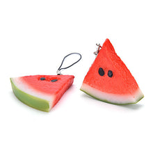 s Simulation fruit Watermelon Charm Keychain Ring DIY Bag Key Chain H bag Jewelry Gift Accessories  SM6