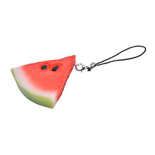 s Simulation fruit Watermelon Charm Keychain Ring DIY Bag Key Chain H bag Jewelry Gift Accessories  SM6
