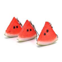 s Simulation fruit Watermelon Charm Keychain Ring DIY Bag Key Chain H bag Jewelry Gift Accessories  SM6