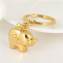 s animal key rings Alloy elephant keychain for girl women h bag charm accessory Silver Gold Colors  SM6