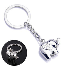 s animal key rings Alloy elephant keychain for girl women h bag charm accessory Silver Gold Colors  SM6