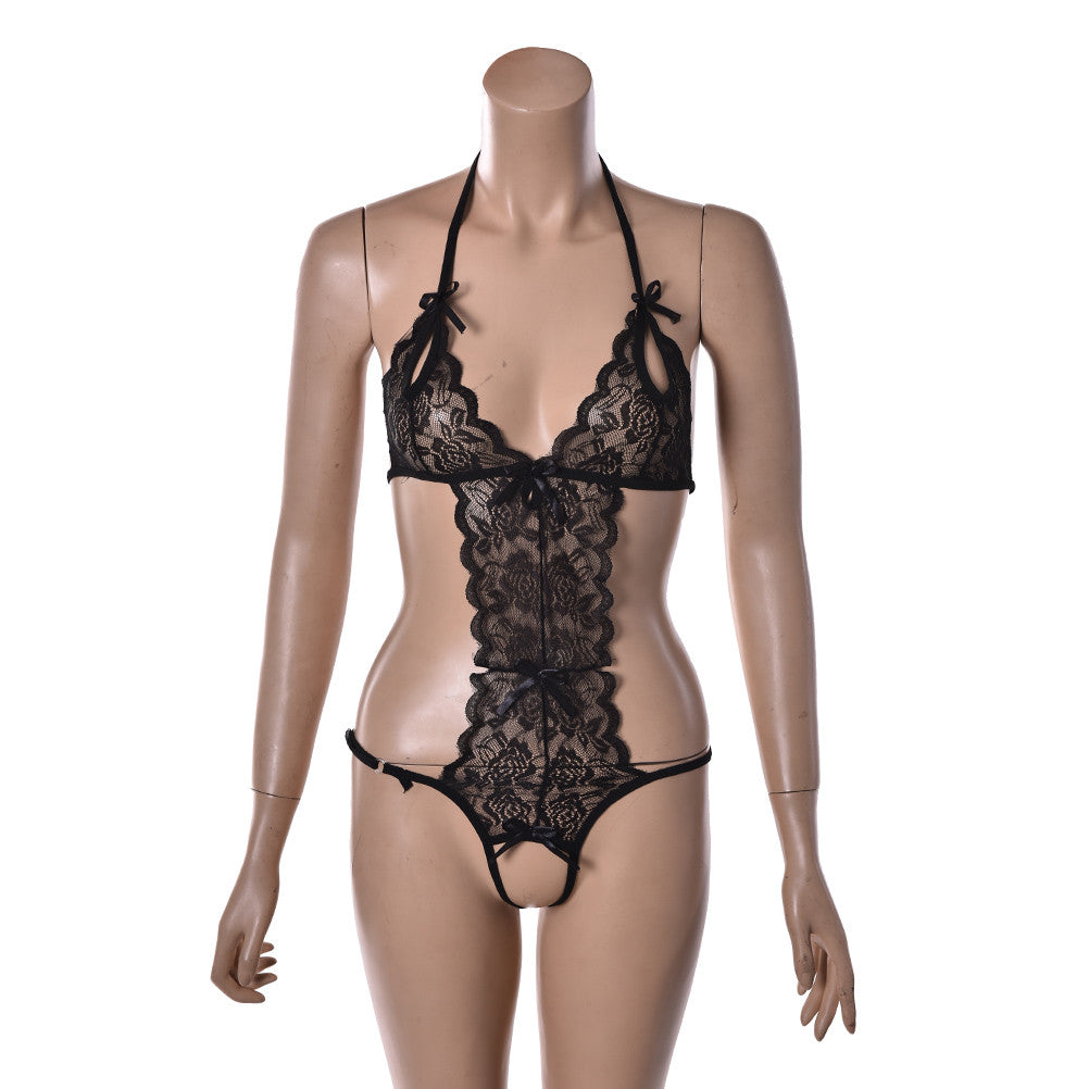Sexy Lingerie Women Nightwear Underwear Babydoll Sleepwear lace Exotic Dress G-string SM6