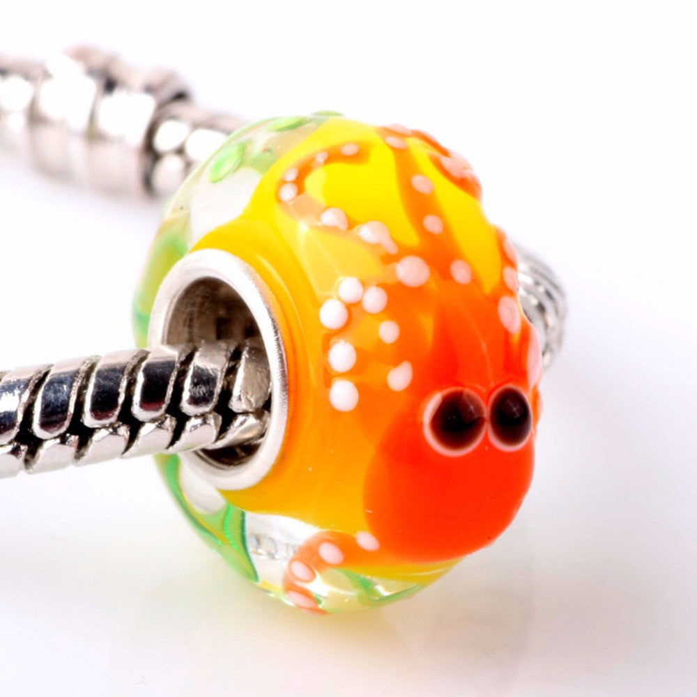 s Beautiful Colorful Glass Bead European Beads for Bracelet Pendants For Women DIY Jewelry  SM6