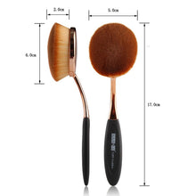 2pcss Powder Makeup Foundation Brush Blend Tools Oval Makeup Cosmetic Cream Puff Powder Blush Make Up Brushes SM6