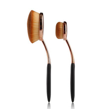 2pcss Powder Makeup Foundation Brush Blend Tools Oval Makeup Cosmetic Cream Puff Powder Blush Make Up Brushes SM6