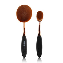 2pcss Powder Makeup Foundation Brush Blend Tools Oval Makeup Cosmetic Cream Puff Powder Blush Make Up Brushes SM6