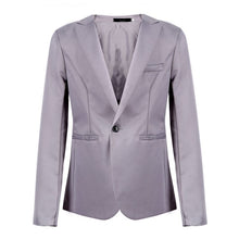 New Men Casual Slim Fit Blazer Suit Coat Wedding Party Tops Hombre Jackets Black Grey SM6