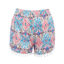 New Shorts Women Lady Sexy Printed High Waist Short Femme SM6