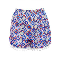 New Shorts Women Lady Sexy Printed High Waist Short Femme SM6