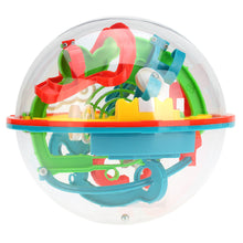 3D Spherical Maze Intellect Ball Balance Magical Puzzle Maze Ball with 208138118100 Barriers Educational Kids Toys SM6