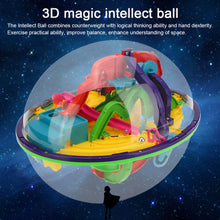 3D Spherical Maze Intellect Ball Balance Magical Puzzle Maze Ball with 208138118100 Barriers Educational Kids Toys SM6