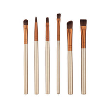 6pcss Professional Makeup Brushes Set Make Up Wood Tools Cosmetics Foundation Face Eyeshadows Brush Kit Pincel Maquiagem SM6