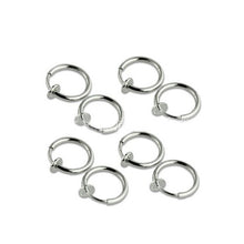 And Clip on Boby Nose Lip Ear Piercing Rings Clip Punk Goth False Clip Earrings SM6