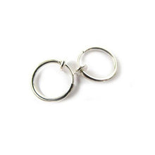 And Clip on Boby Nose Lip Ear Piercing Rings Clip Punk Goth False Clip Earrings SM6